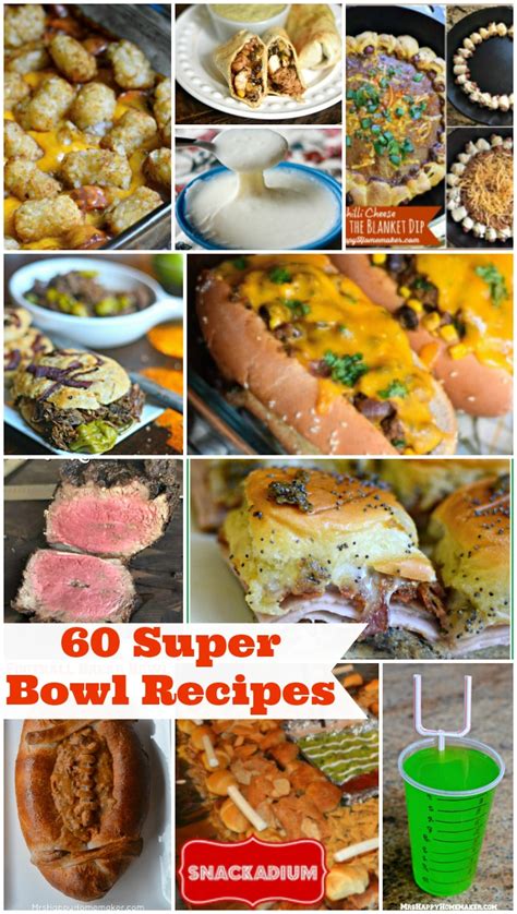 60 of the BEST Super Bowl Recipes