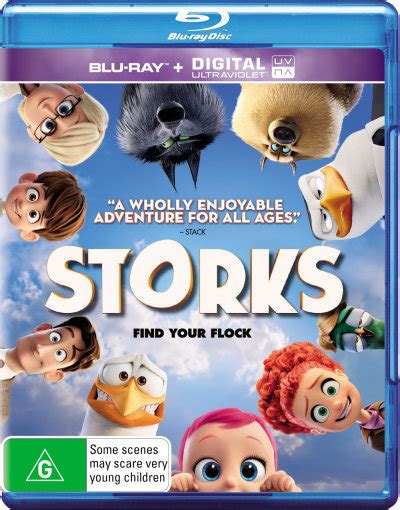 The Storks Blu Ray