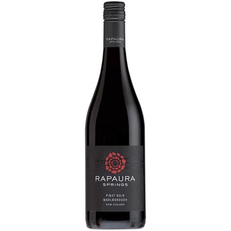 RAPAURA SPRINGS PINOT NOIR MARLBOROUGH 750ML | WineBros