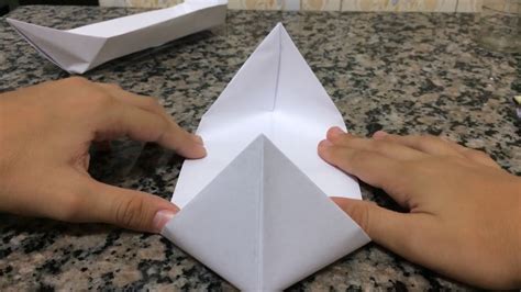 Como Fazer Uma Canoa De Origami YouTube