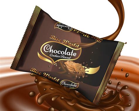 Chocolate Biscuit Pack Design on Behance