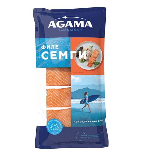 Вся продукция бренда Agama: замороженные рыба, креветки и другие ...