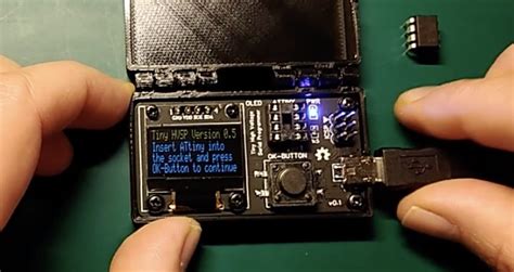 TinyHVSP High Voltage Serial Programmer Based On ATtiny84