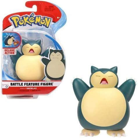 Boneco Pokemon Battle Figura Snorlax Sunny 2602 Bonecos Magazine Luiza