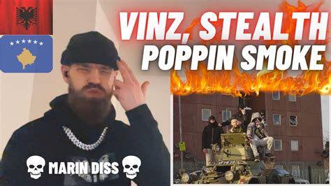 Vinz Ft Stealth Poppin Smoke HYPE UK REACTION YouTube