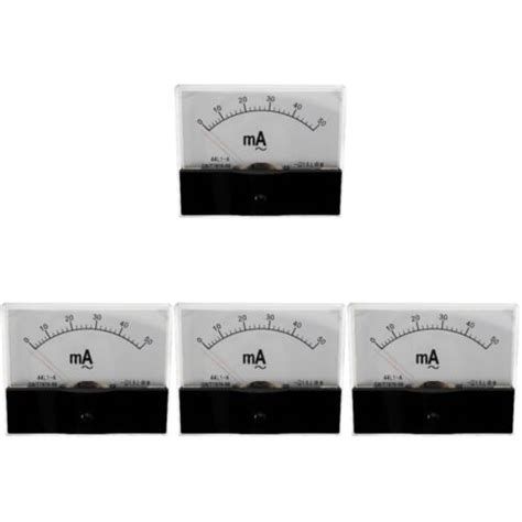 4pcs Analog Voltmeter Panel Pointer Volt Voltage Meter Gauge Analog Voltmeter Ebay