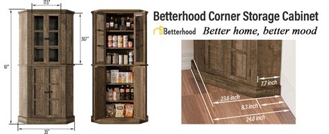 Amazon Betterhood Corner Storage Cabinet Kitchen Corner