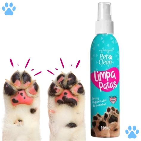 Limpa Patas Limpador De Patinhas Para Cachorro E Gato Pet Clean Spray