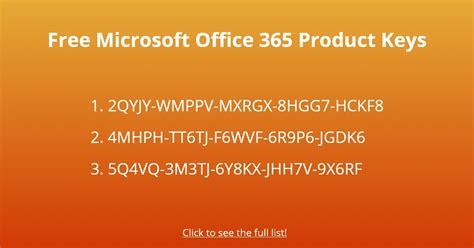 30+ Free Microsoft Office 365 Product Keys - Followchain