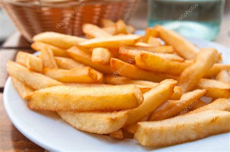 Golden French fries potatoes — Stock Photo © ilolab #5653950