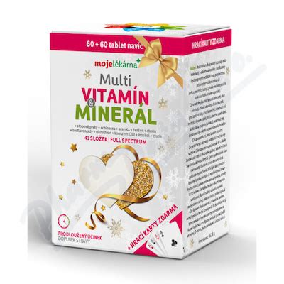 Multivitamín Minerál tbl 60 60 karty Moje lékárna prvni lekarna cz