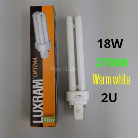 Jual Lampu Tusuk W Kuning Warm White U Lampu Plc Tusuk Watt Luxram