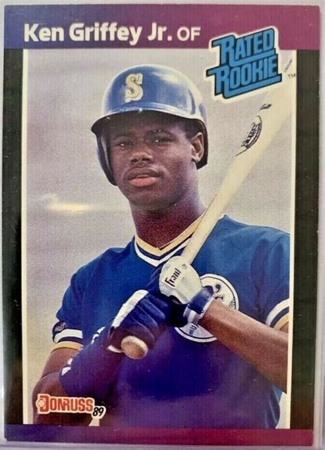 Ken Griffey Jr Error Rookie Card