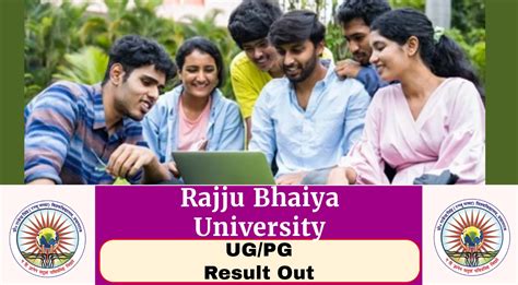 Rajju Bhaiya University UG PG Result 2024 Out, Check Result