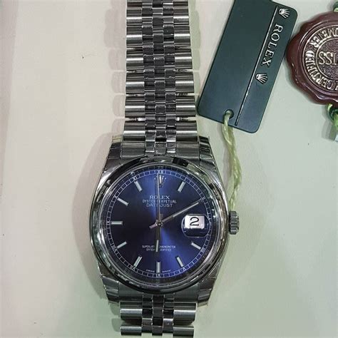 LUXURY WATCHES DUBAI On Instagram ROLEX DATEJUST 36mm FULL STEEL BLUE