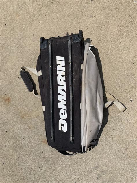 Black Used Demarini Catchers Bag Sidelineswap