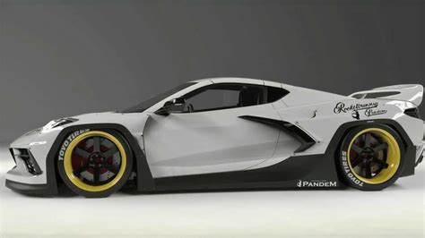 Corvette C8 With Pandem Widebody Kit Brings Wild Looks For 7000