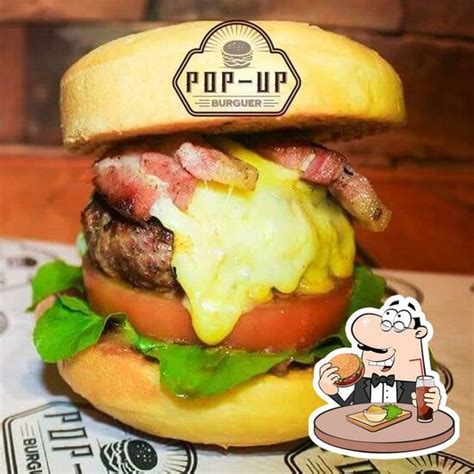 Menu Em Pop Up Burguer Restaurante Pomerode