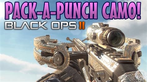 Black Ops 2 PACK A PUNCH Camo Gameplay New PackAPunch DLC