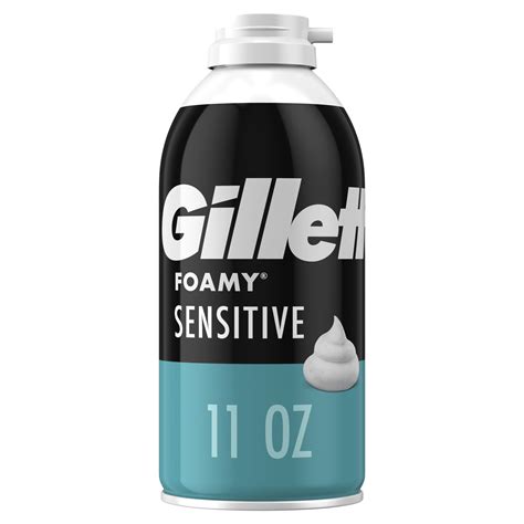 Gillette Foamy Sensitive Shave Foam For Men Sensitive Skin 11 Oz Best