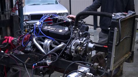 Chrysler 360ci Small Block LA Engine Test YouTube