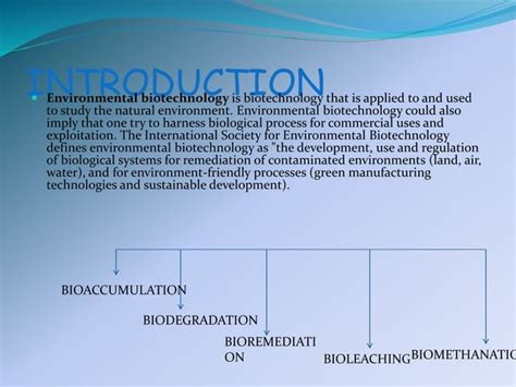 Environmental biotechnology | PPT