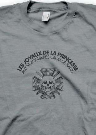 Les Joyaux De La Princesse Aux Volontaires Croix Gray SHIRT T