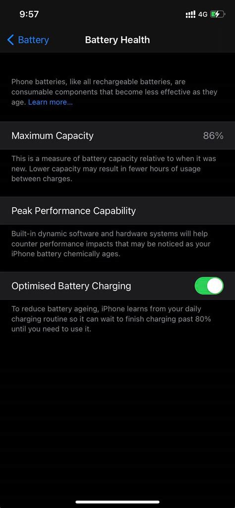 My Iphone 11 128 Gig Battery At 86 After A Year Of Usage Battery