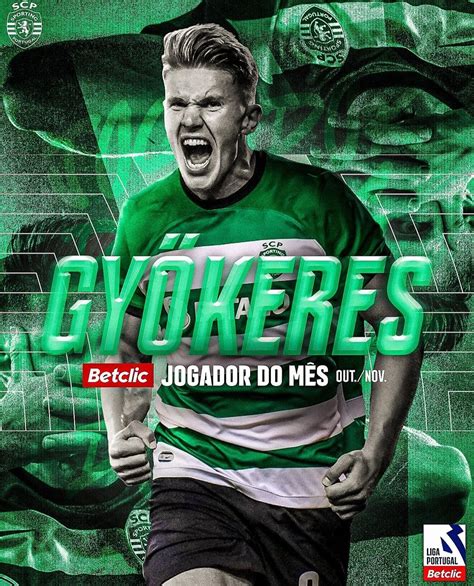 Viktor Gyökeres Eleito Jogador Do Mês De Outubronovembro Da Liga Portugal Rprimeiraliga