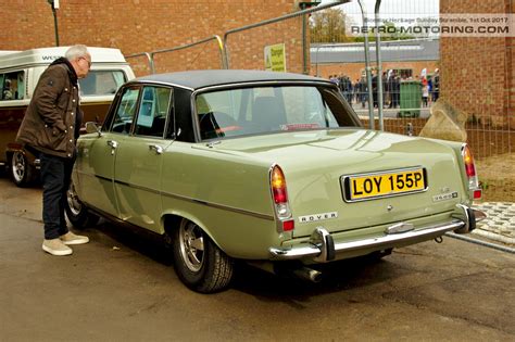 Rover P6 3500S V8 LOY155P Bicester Heritage Sunday Scramble October