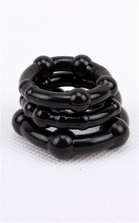 Сет 3 црни прстени за пенис XXX SEX SHOP LIBIDO SKOPJE НАЈНИСКИ ЦЕНИ