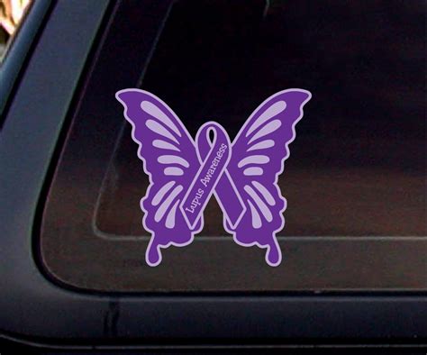 Lupus Awareness Butterfly 5x5,decal,sticker,car Window Decal, Car ...