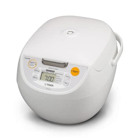 Have A Question About Tiger Micom 10 Cup White Rice Cooker With Tacook Cooking Plate Pg 0