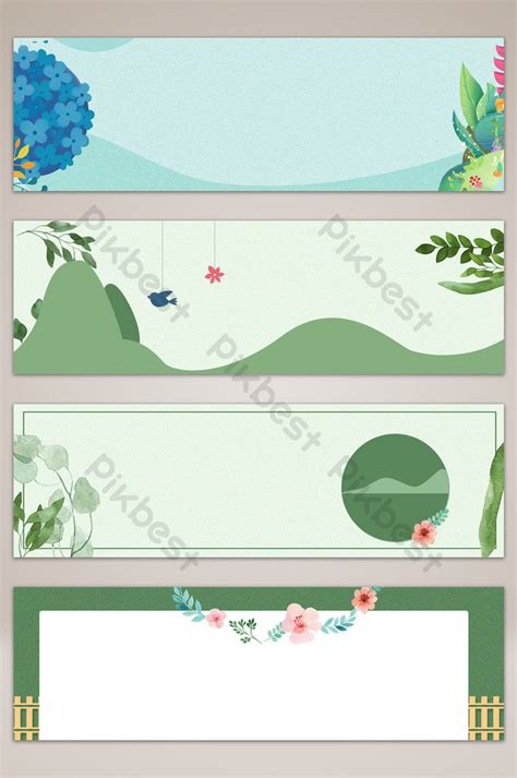 Vector Fresh Banner Poster Background Backgrounds | PSD Free Download ...