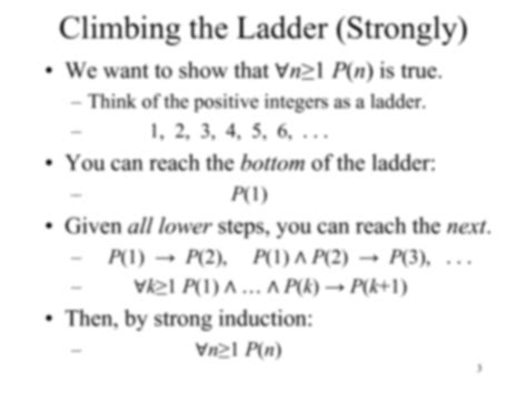 solution strong induction studypool