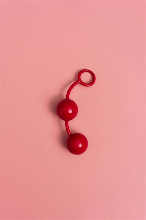 Red Female Vaginal Balls Sex Toy Free Stock Photo Picjumbo