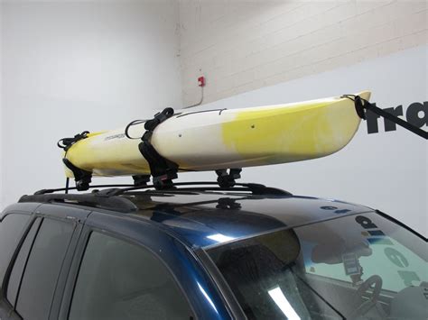 Yakima Deckhand Kayak Roof Rack W Tie Downs Saddle Style Clamp On Yakima Watersport