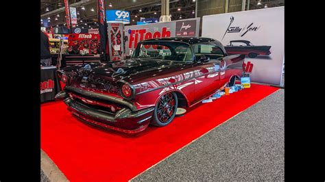 SEMA 2022 Kelly Son 1957 Chevy YouTube