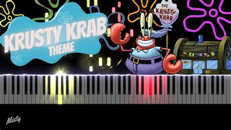 Spongebob Squarepants Krusty Krab Theme Piano Youtube