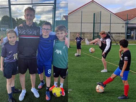 Bath City Fc Freestyle Champion Inspires Youth Players Bath City Fc