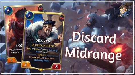 DRAVEN SION Discard Midrange Full Deckguide Gameplay Legends Of