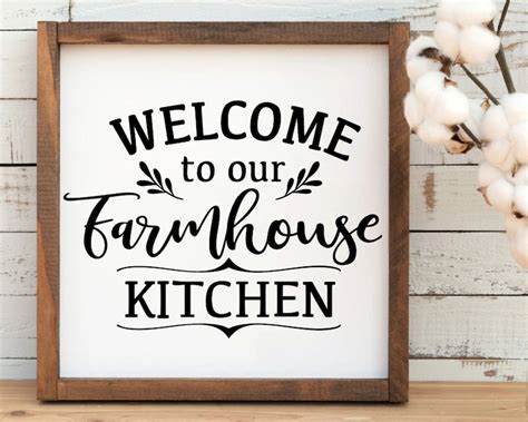 Farmhouse Kitchen Svg Bundle Farmhouse Sign Svg Kitchen Svg Etsy