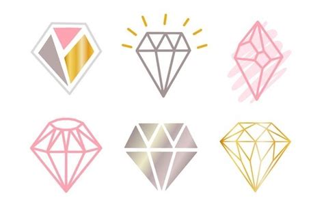 Premium Vector Diamond Logo Collection Logotipo De Diamante Logotipo De Joyería Joyas De