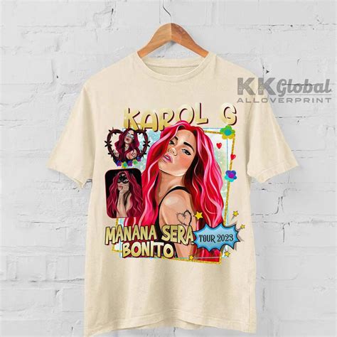 Karol G Comic Shirt Karol G Manana Sera Bonito Tour 2023 Sold By OC