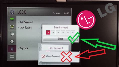 Lg Tv Reset Password Lock Lock Pin Reset Codes Youtube