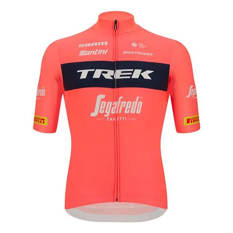 Maillot Trek Segafredo Fan Line Manga Corta Granatina Corte