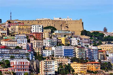 Castel Sant Elmo Castle Viewpoint In Naples