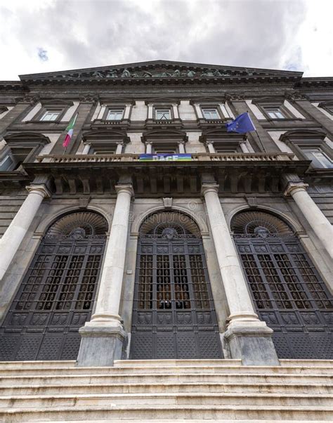 The Main Building Of Naples Federico Ii University In Naples Italy