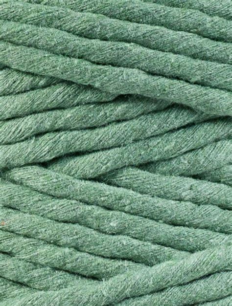 Bobbiny Eucalyptus Green Premium Macrame Cord Mm Yards Meters