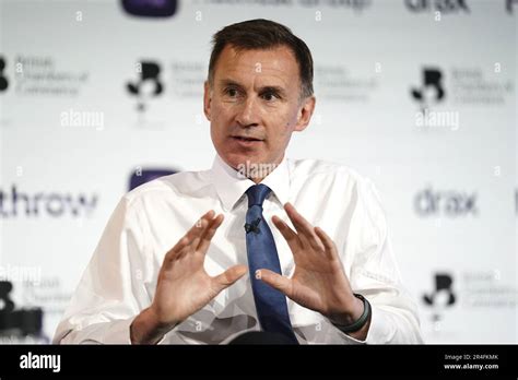 File photo dated 17/05/23 of The Chancellor of the Exchequer Jeremy Hunt, as a surge in support ...